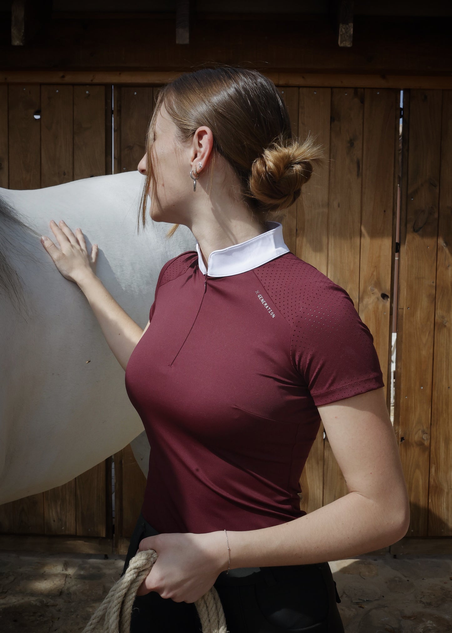 Apolo Burgundy - Competition Base Layer