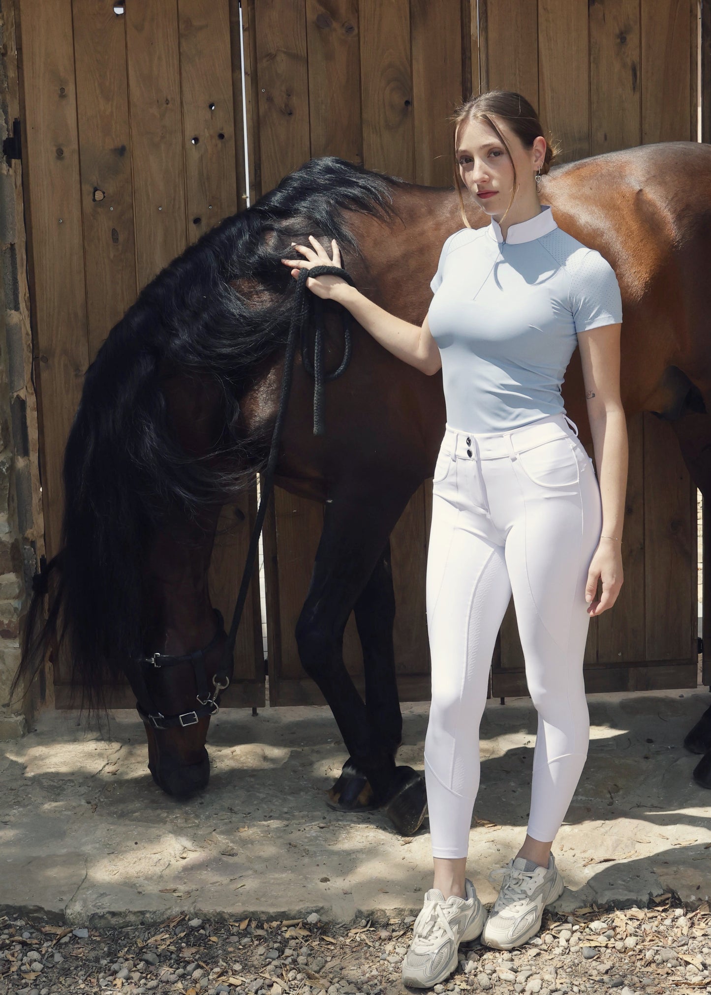 PANTALON EQUITACION COMPETICION MUJER