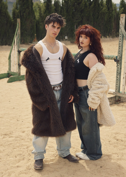 Malia Black Crop Top