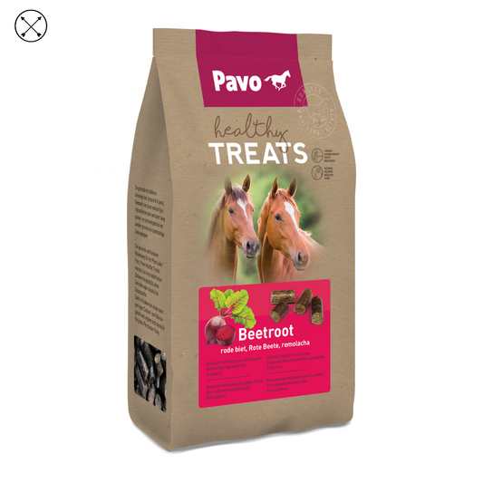 Pavo Healthy Treats beetroot – golosinas saludables para caballos sin cereales ni azúcares añadidos