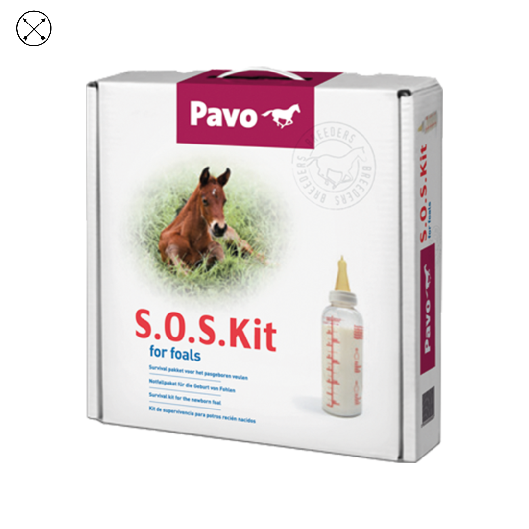Pavo SOS Kit – kit completo de primeros auxilios para caballos en emergencias