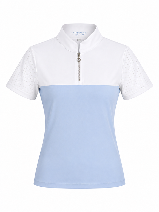 Eclipse White & Blue Base Layer