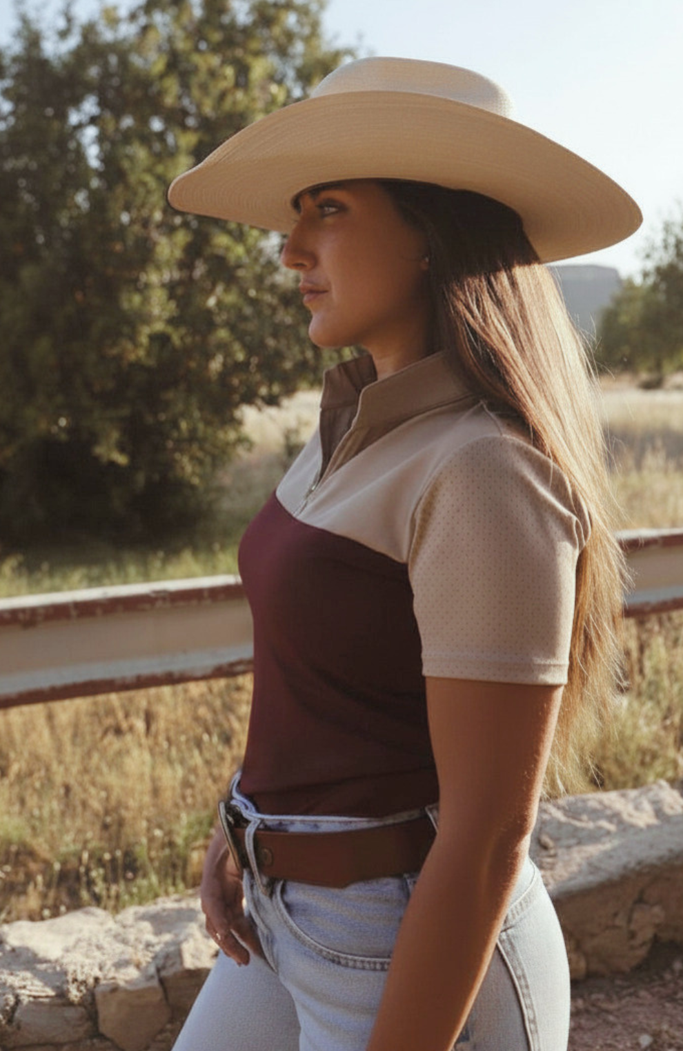 Eclipse Khaki & Burgundy Base Layer