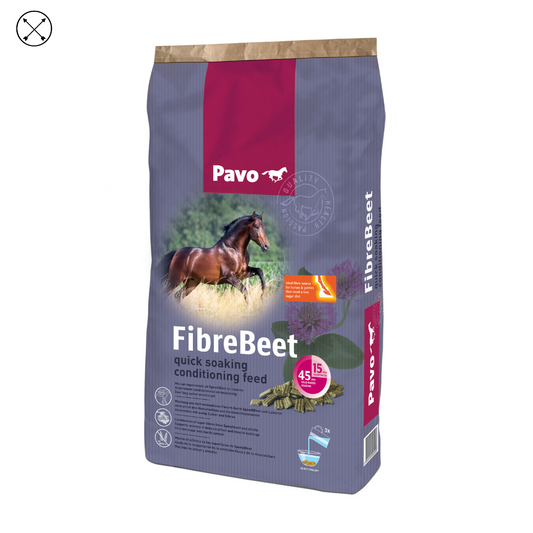Pavo FibreBeet – pienso húmedo para ganar peso y masa muscular en caballos convalecientes o delgados