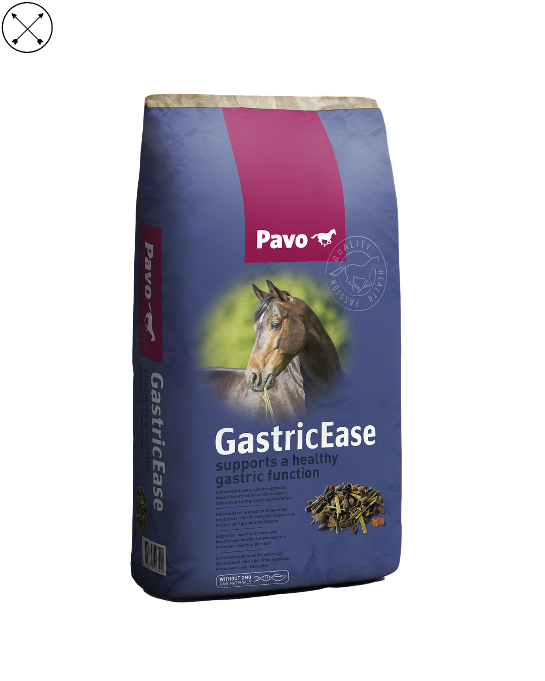 Pavo GastricEase – suplemento para caballos con úlceras, acidez o molestias estomacales por estrés o dieta