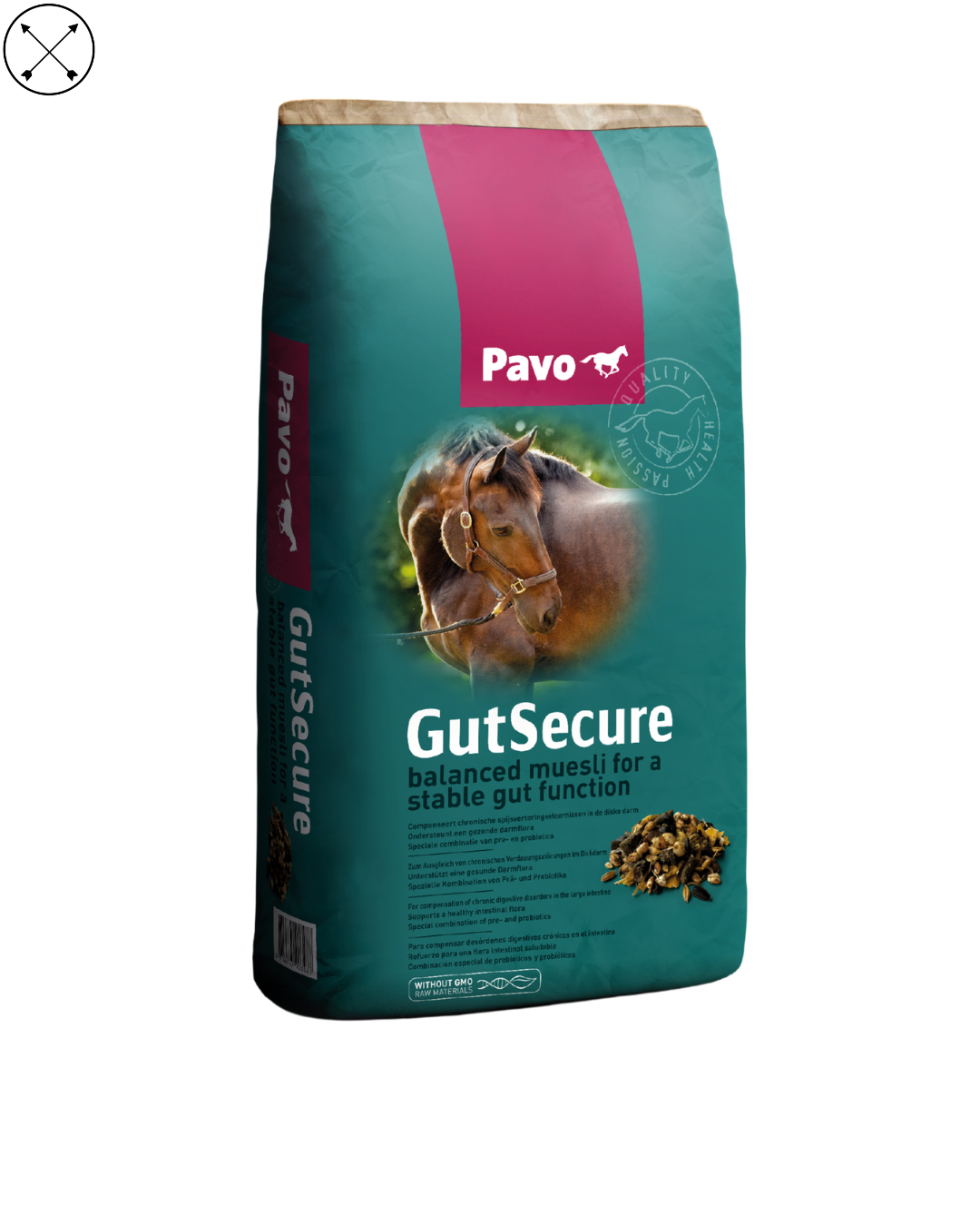 Pavo GutSecure – suplemento digestivo para mejorar la flora intestinal y el bienestar gastrointestinal en caballos