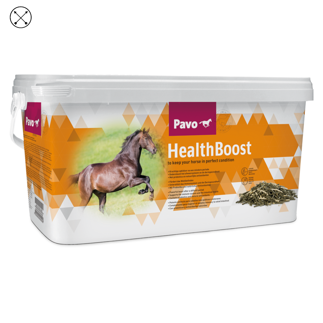 Pavo Health Boost – suplemento para fortalecer la salud y el sistema inmunológico de caballos