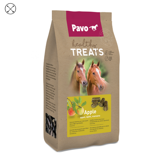 Pavo Healthy Treats apple – golosinas saludables para caballos sin cereales ni azúcares añadidos
