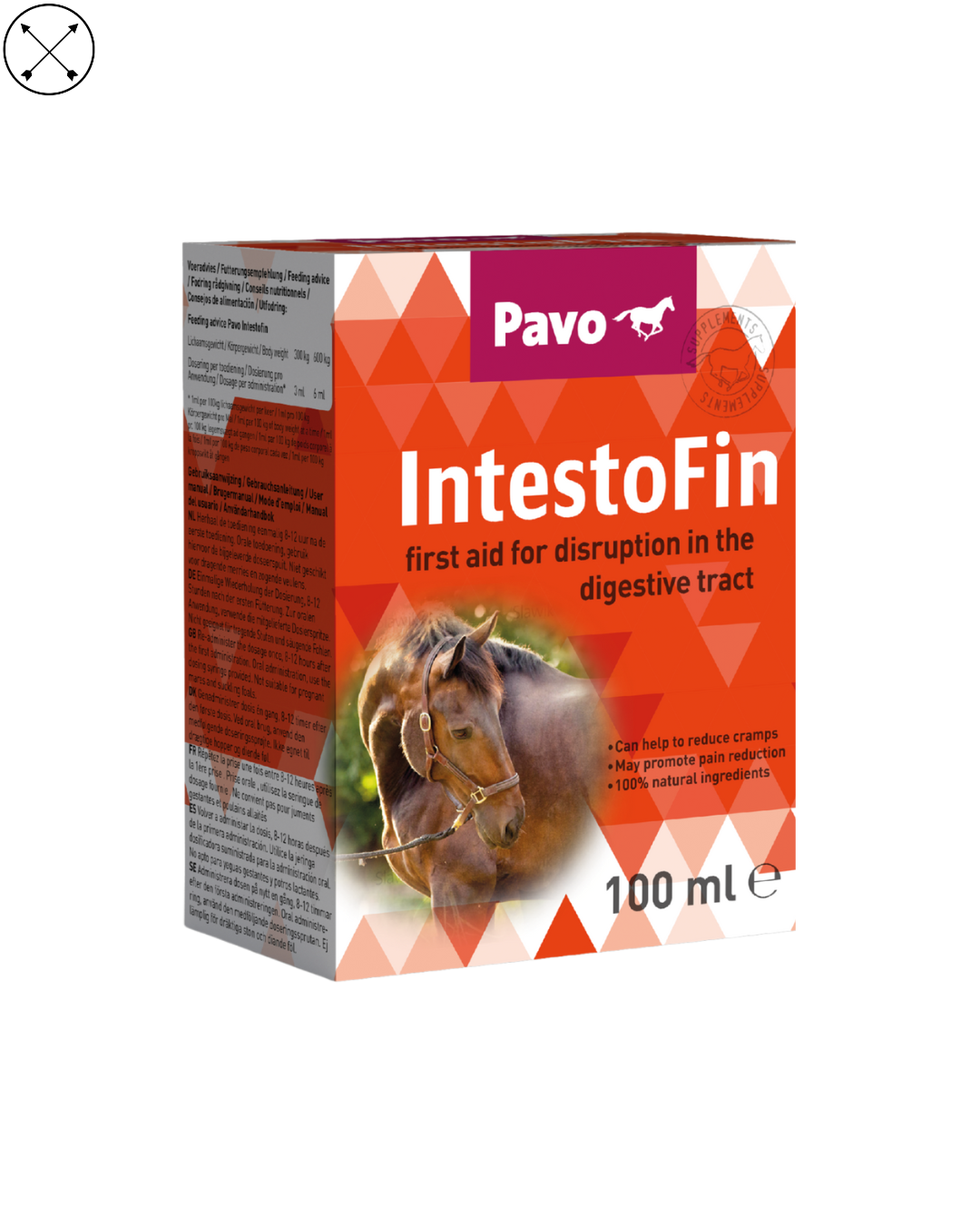 Pavo IntestoFin – suplemento para equilibrar la flora intestinal y mejorar la digestión del caballo
