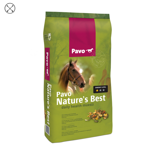 Pavo Nature’s Best – muesli sin avena, equilibrado y natural para caballos de mantenimiento o trabajo ligero