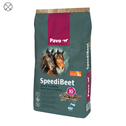Pavo SpeediBeet – pulpa de remolacha deshidratada sin melaza para caballos con digestión sensible o pérdida de peso