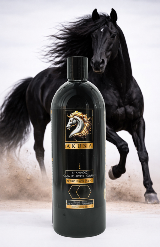 Champú para caballos Negros 1L