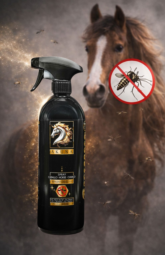 Spray Repelente Insectos Natural para Caballos