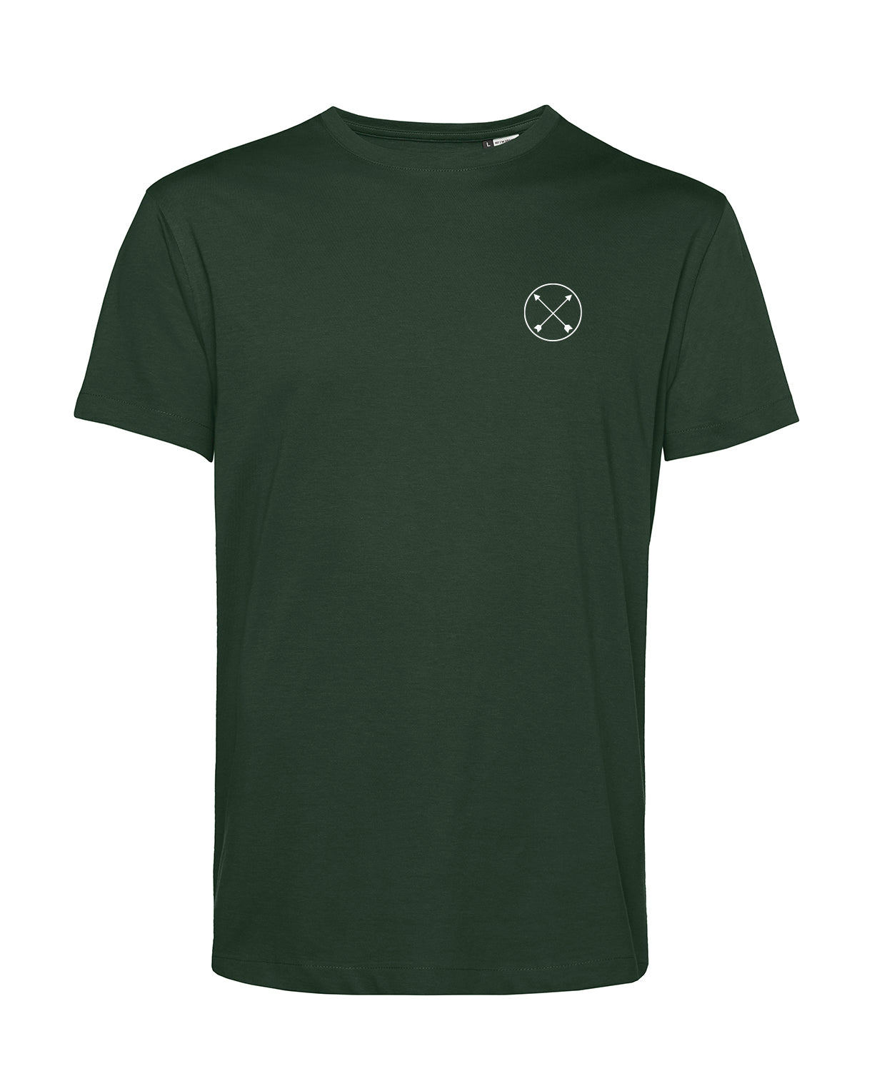 Camiseta urbana unisex con logo discreto en el pecho – colección Street Definition de algodón 100%.