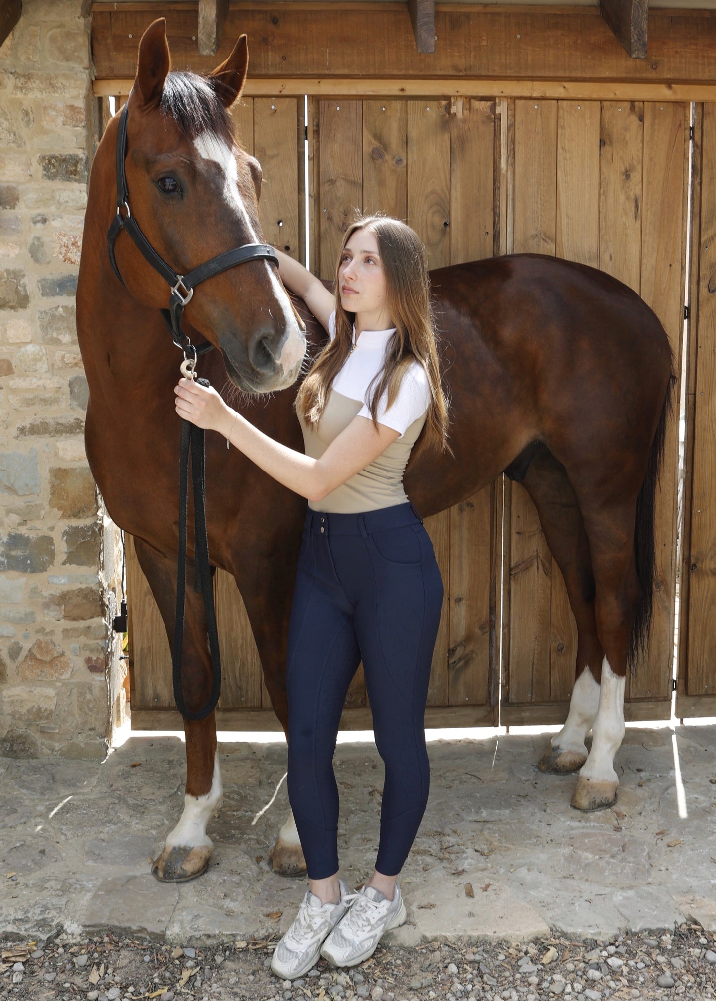 Eclipse White & Beige  Base Layer
