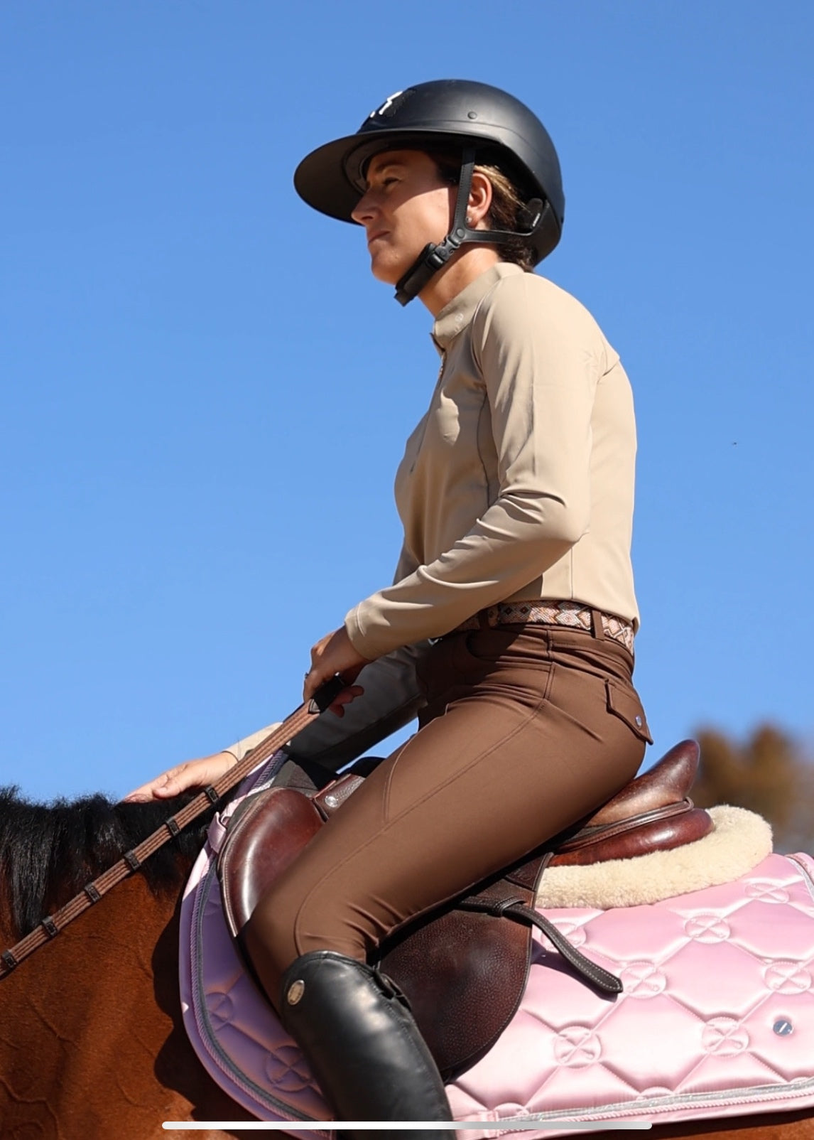 X-Pink- Jumping Saddle Pad